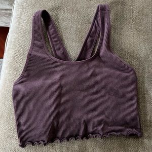Spiritual Ganster Amor Crop Tank - RRY NWT